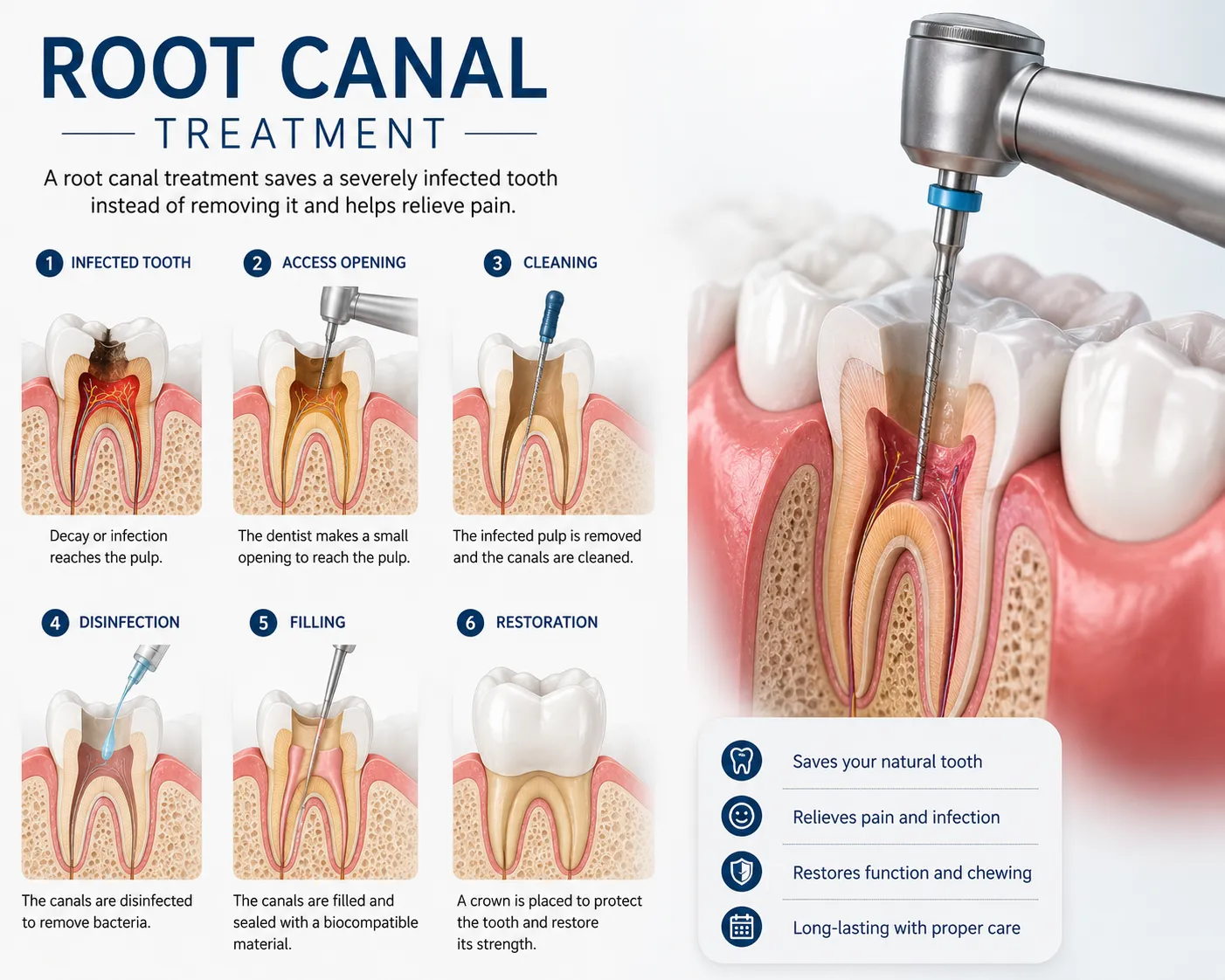 Root Canals Treatment