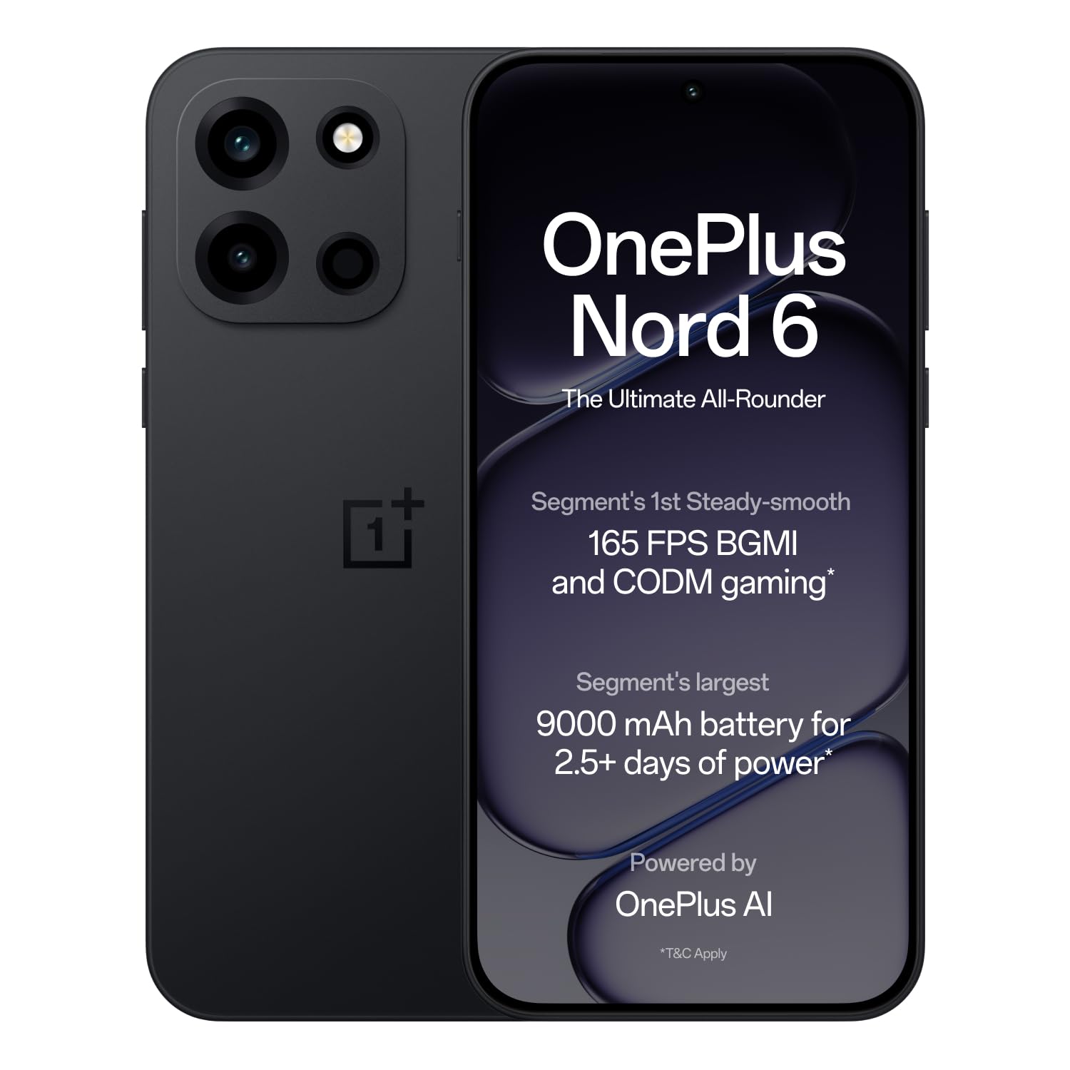 OnePlus Nord 6 5G (Pitch Black)