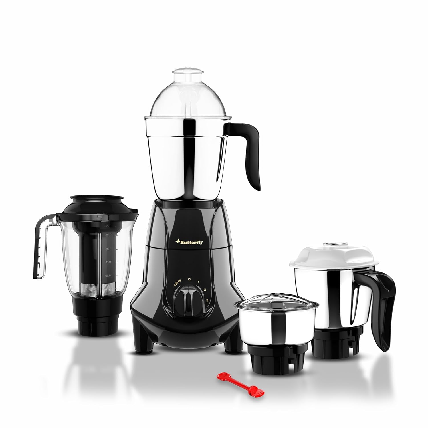 Butterfly Jet Elite 750-Watt Mixer Grinder (Grey)
