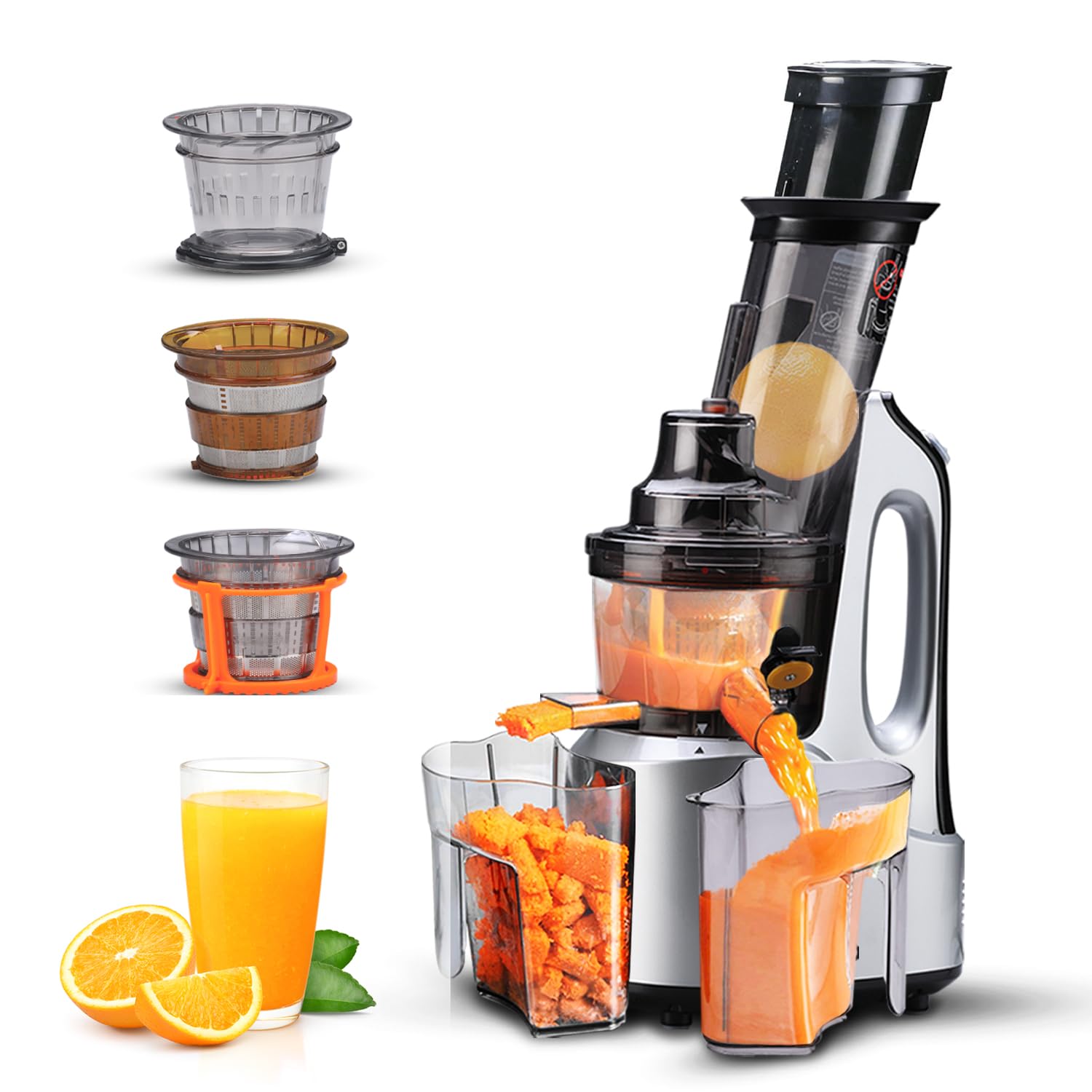 AGARO Imperial 240W Cold Press Slow Juicer