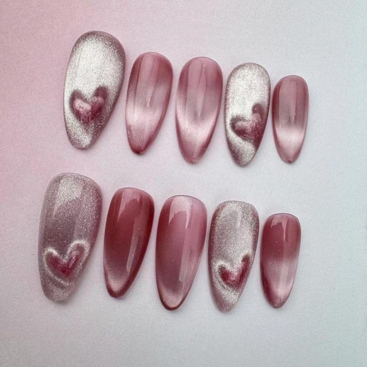 Cat Eye Press on Nails